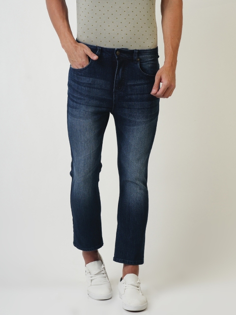 

Blue Saint Men Blue Slim Fit Mid-Rise Clean Look Jeans