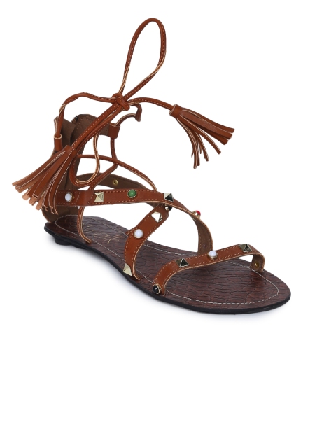 

Catwalk Women Brown Solid Gladiators