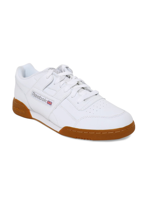 

Reebok Classic Men White Workout Plus Sneakers