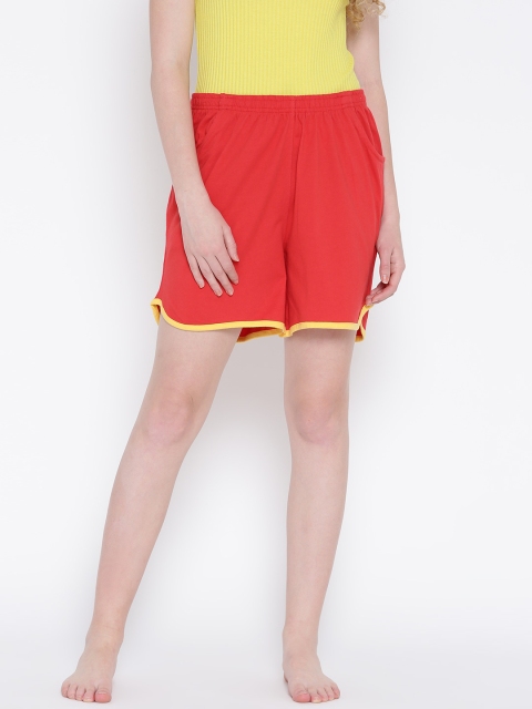 

SDL by Sweet Dreams Women Yellow & Red Night Suit F-SDL-HB-209