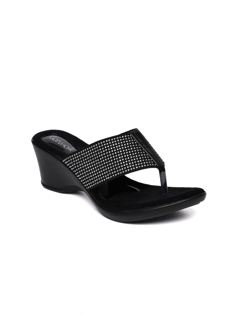 

Catwalk Women Black Solid Sandals