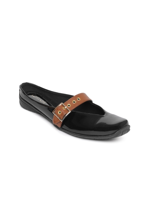 

Catwalk Women Black Solid Synthetic Mules