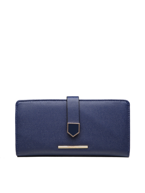 

Diana Korr Women Blue Textured Money Clip