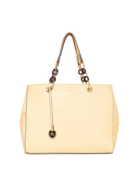 

Diana Korr Beige Solid Shoulder Bag