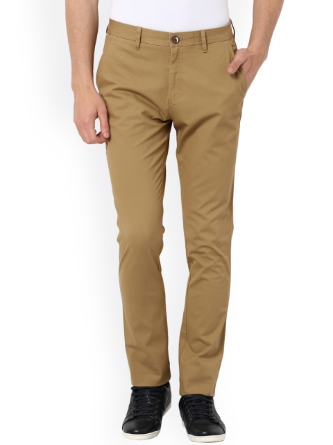 

Van Heusen Sport Men Khaki Slim Fit Solid Chinos