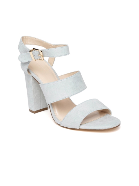 

FOREVER 21 Women Blue Solid Sandals