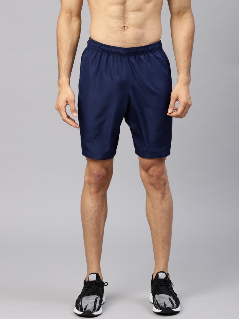 

HRX by Hrithik Roshan Men Navy Blue Solid Sports Shorts