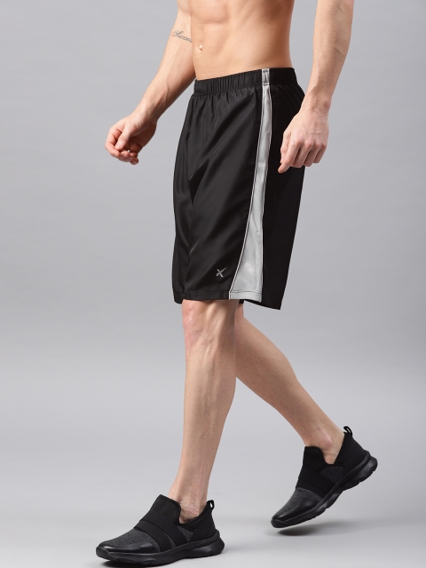 

HRX by Hrithik Roshan Men Black Solid Sports Shorts