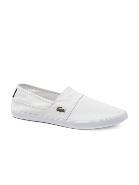 

Lacoste Men White Slip-On Shoes