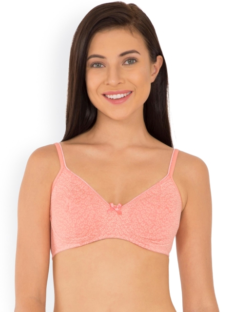 

Jockey Pink Printed Non-Wired Non Padded Everyday Bra 1722-0103-216PB