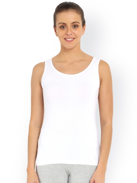 

Jockey Woman White Lounge Tank Top 1335-0105