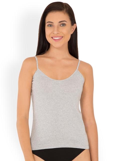 

Jockey Women Grey Solid Camisole 1487-0105