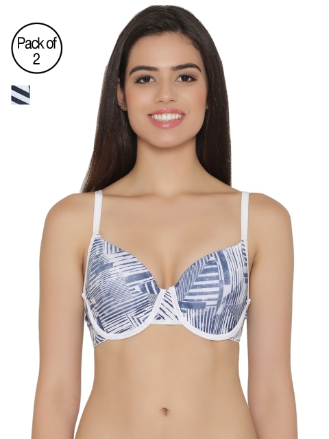 

Clovia Pack Of 2 Bra, Black