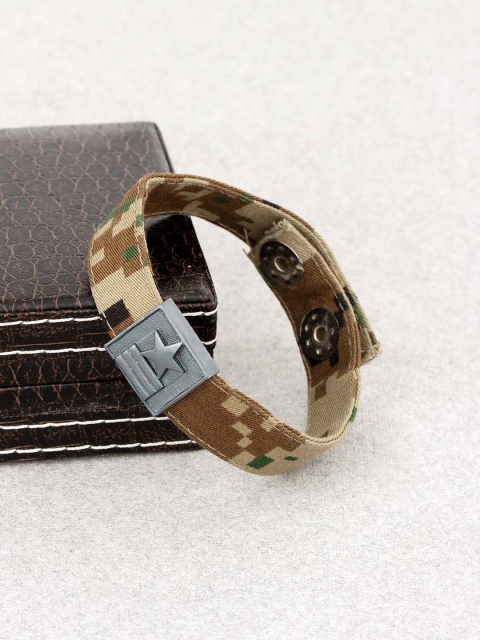 

Dare by Voylla Brown Metal Wraparound Bracelet