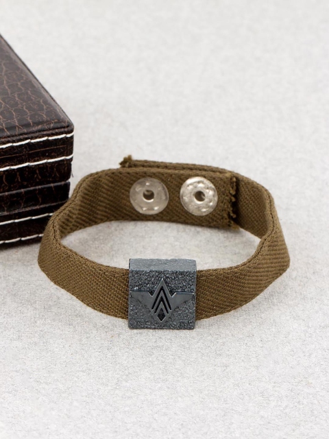

Dare by Voylla Brown Metal Wraparound Bracelet