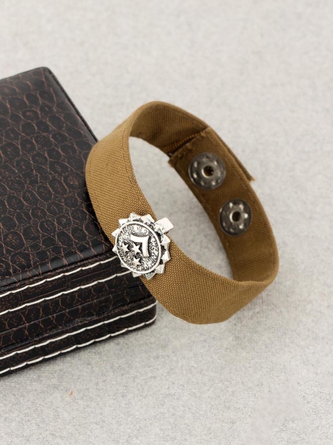 

Dare by Voylla Brown Metal Wraparound Bracelet