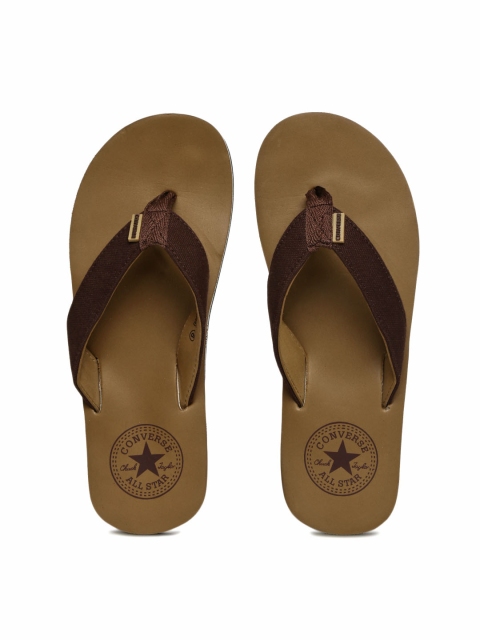 

Converse Men Brown Solid Thong Flip-Flops