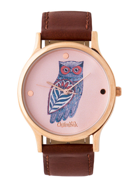 

Chumbak Women Pink Analogue Watch