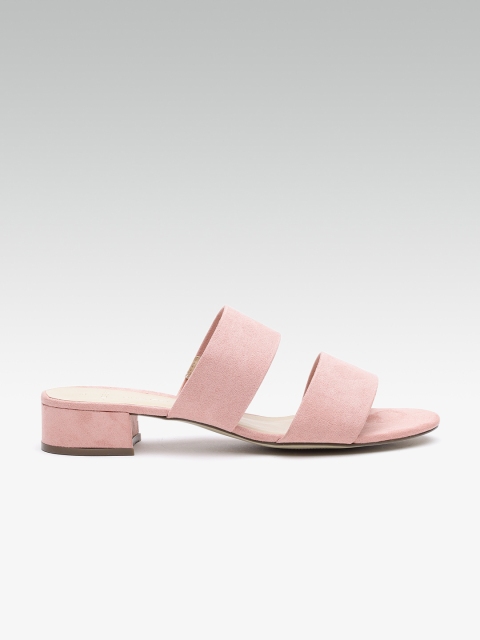 

DOROTHY PERKINS Women Pink Solid Sandals