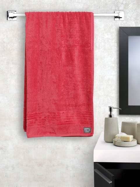 

CHRISTY Coral Red Cotton 550 GSM Beach Towel