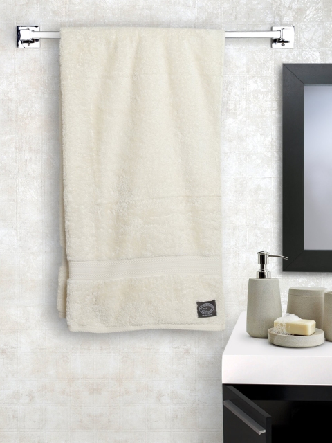 

CHRISTY Off-White Cotton 600 GSM Bath Towel