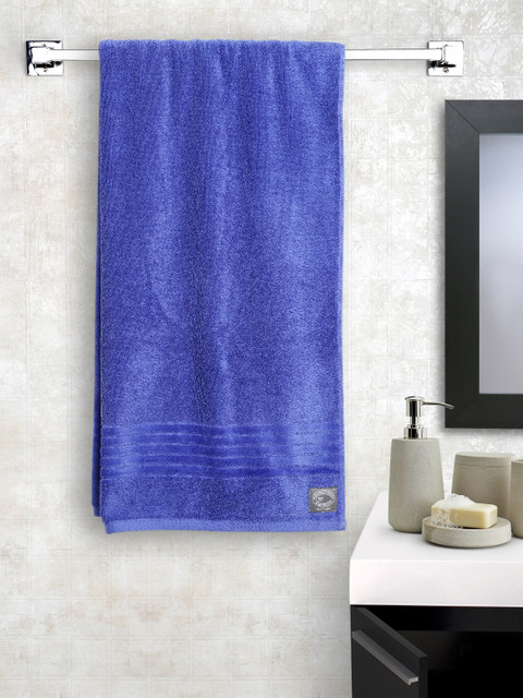 

CHRISTY Blue Cotton 550 GSM Bath Towel