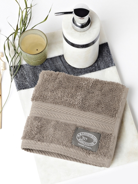 

CHRISTY Taupe Cotton 600 GSM Face Towel