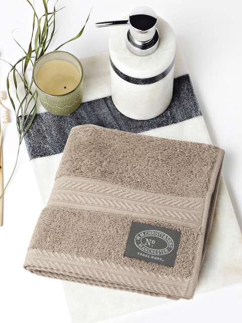 

CHRISTY Beige Cotton 600 GSM Face Towel