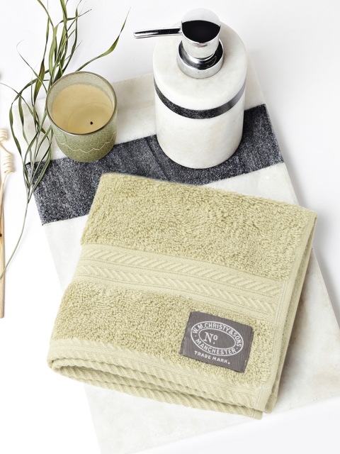 

CHRISTY Green Cotton 600 GSM Face Towel