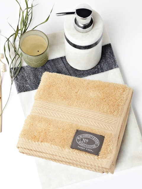 

CHRISTY Beige Cotton 600 GSM Face Towel