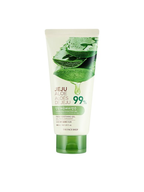 

The Face Shop Jeju Aloe Fresh Soothing Gel 300 ml, Green