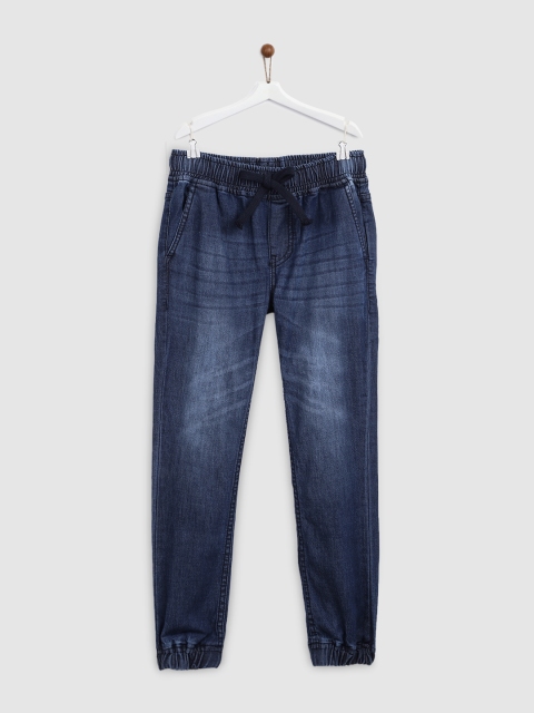 

YK Boys Blue Light Fade Clean Look Jeans