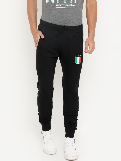 

Masculino Latino Men Black Solid Track Pants