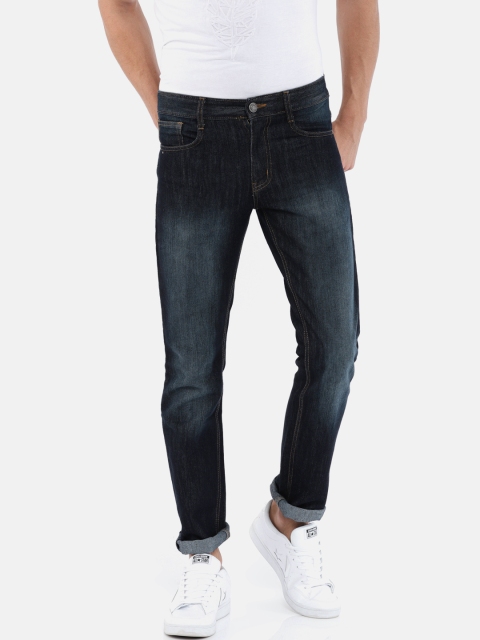 

Newport Men Blue Regular Fit Mid-Rise Clean Look Jeans