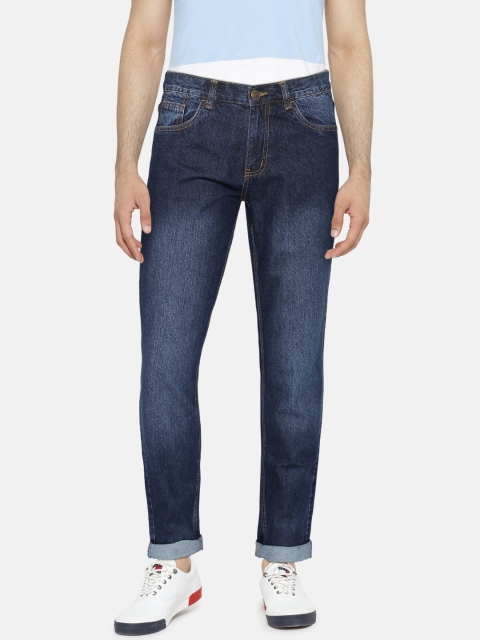 

Newport Men Blue Slim Fit Low-Rise Light Fade Clean Look Jeans