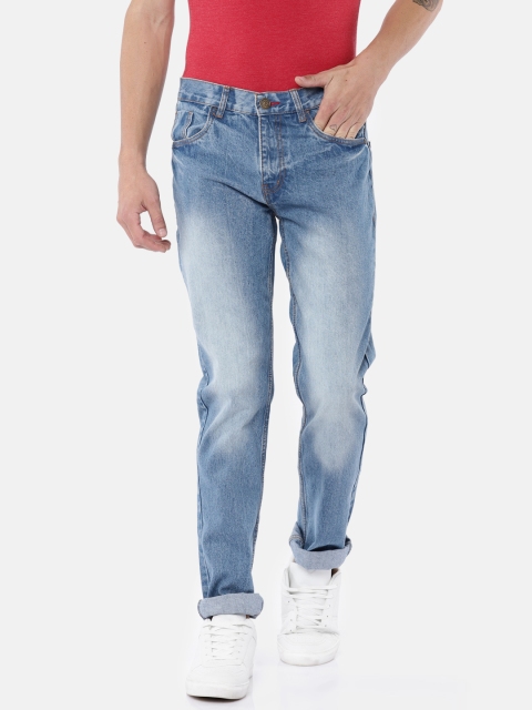 

Newport Men Blue Mid-Rise Clean Look Jeans