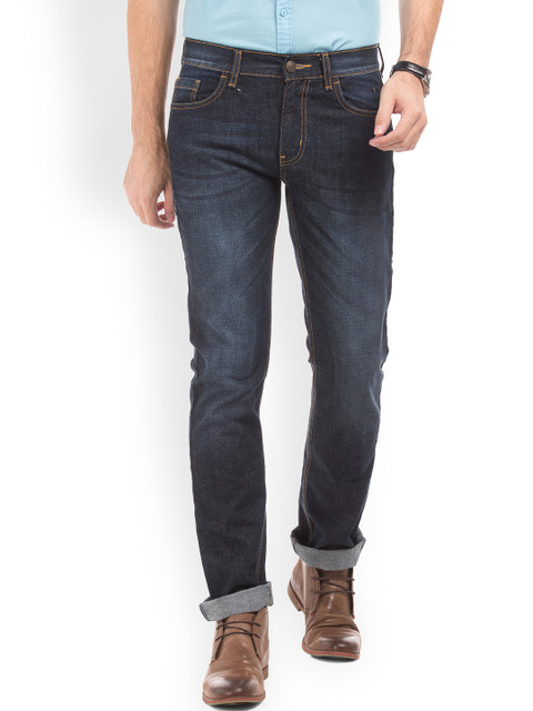 

Newport Men Blue Slim Fit Low-Rise Clean Look Jeans
