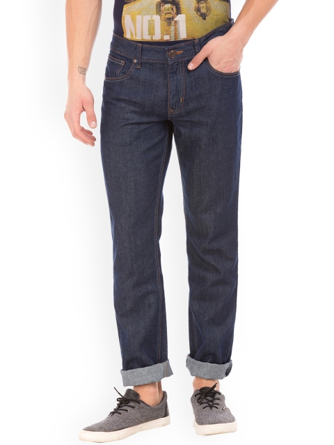 

Newport Men Blue Slim Fit Low-Rise Clean Look Jeans