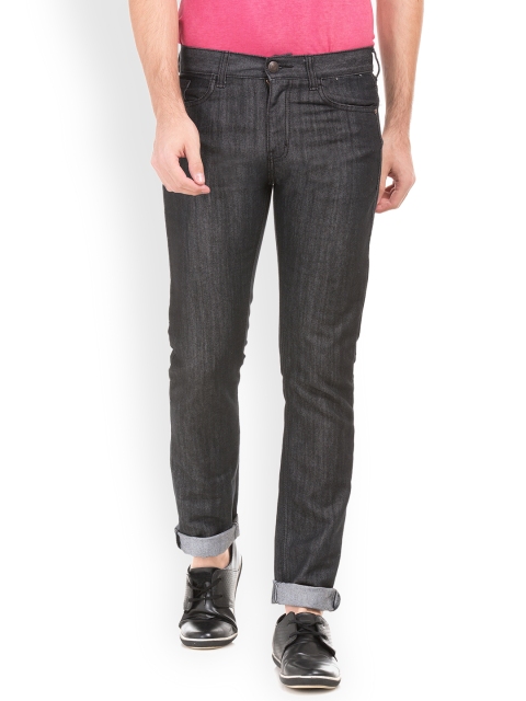 

Newport Men Black Slim Fit Low-Rise Clean Look Jeans