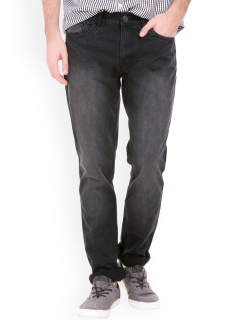 

Newport Men Black Slim Fit Low-Rise Clean Look Jeans