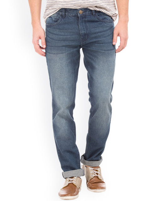 

Newport Men Blue Slim Fit Low-Rise Clean Look Jeans