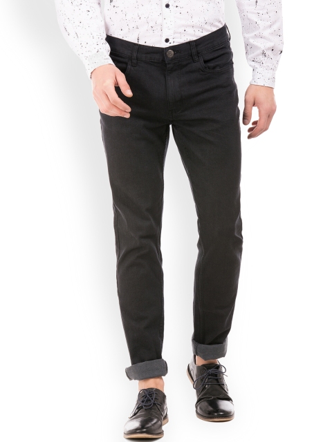 

Newport Men Black Slim Fit Low-Rise Clean Look Jeans