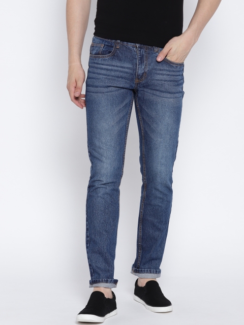 

Newport Men Blue Regular Fit Low-Rise Clean Look Jeans