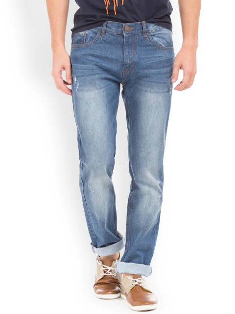 

Newport Men Blue Slim Fit Low-Rise Clean Look Jeans
