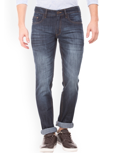

Newport Men Blue Slim Fit Low-Rise Clean Look Jeans