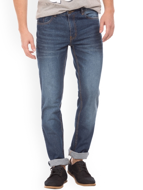 

Newport Men Blue Slim Fit Low-Rise Clean Look Jeans