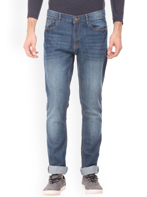 

Newport Men Blue Slim Fit Low-Rise Clean Look Jeans