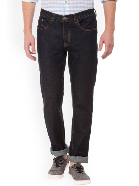 

Newport Men Navy Blue Slim Fit Low-Rise Clean Look Jeans