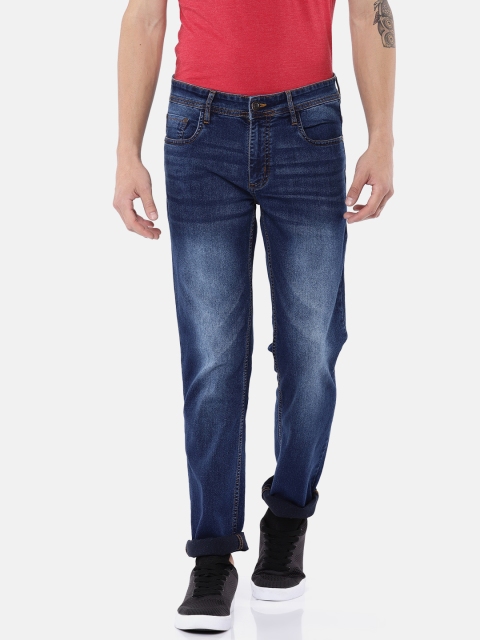 

Newport Men Blue Slim Fit Low-Rise Clean Look Stretchable Jeans