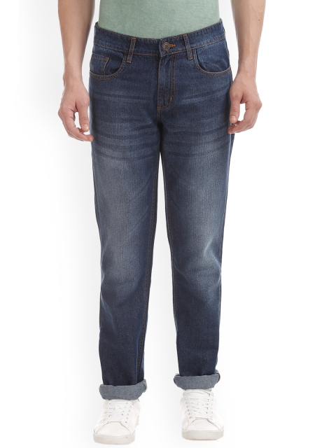 

Newport Men Blue Slim Fit Low-Rise Low Distress Jeans